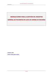 instrucciones para la gestión del registro general de pacientes en