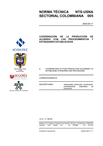 norma técnica nts-usna sectorial colombiana 005