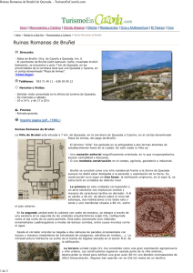 (Ruinas Romanas de Bru\361el de Quesada.