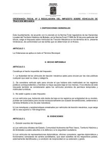 ORDENANZA FISCAL Nº 2 REGULADORA DEL IMPUESTO