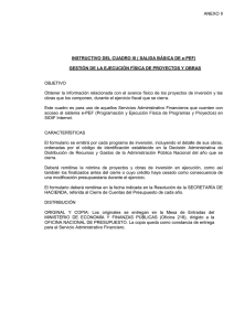 INSTRUCTIVO DEL CUADRO III ( SALIDA BÁSICA DE e-PEF)