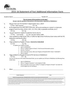 2015-16 Statement of Fact Additional Information Form