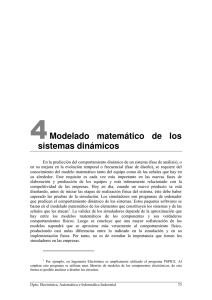 Modelado matemático de los sistemas dinámicos - ELAI-UPM