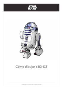 Cómo dibujar a R2-D2