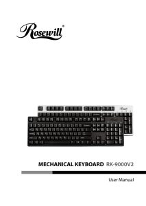 mechanical keyboard rk-9000v2