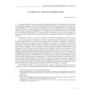 Page 1 REVISTA DERECHO Y HUMANIDADES / No 11 / 2005 / 69