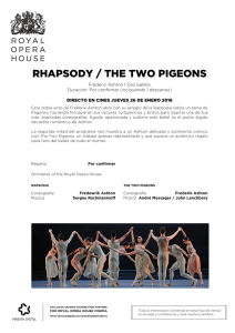 RHAPSODY / THE TWO PIGEONS