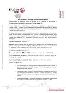 Perfil Contratante Perfil Contratante – Licitaciones en curso