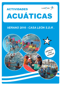 acuaticas - verano 2016