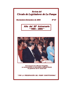 C rculo de Legisladores de La Pampa