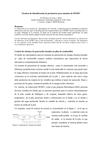 Técnicas de Identificación de parámetros para modelos de PEMFC