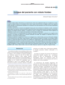 Enfoque del paciente con nódulo tiroideo