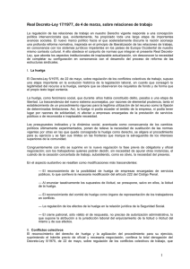 R.D.L. 17/1977, sobre Relaciones de Trabajo