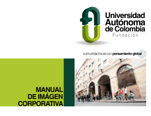 Manual de Imagen FUAC - Universidad Autónoma de Colombia