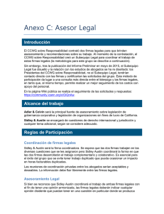 Anexo C: Asesor Legal