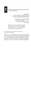 Constitución, democracia y derecho: teoría constitucional