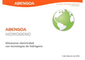 África Castro - Almacenar electricidad con tecnologías de hidrógeno