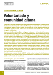 Voluntariado y comunidad gitana