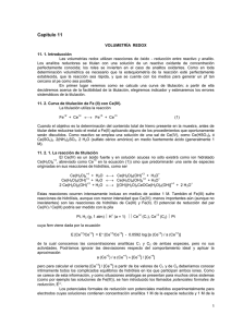 Volumetría redox