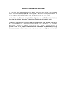 Términos y Condiciones - Universidad de La Sabana