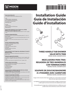 Installation Guide Guía de Instalación Guide d`installation