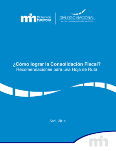 ¿Cómo lograr la Consolidación Fiscal?