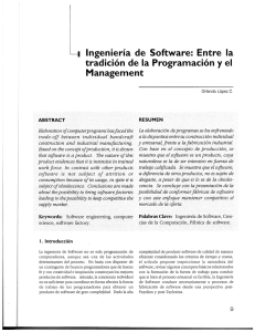 Ingeniería de Software - Universidad El Bosque