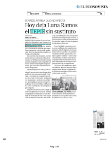 Hoy deja Luna Ramos
