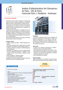 Institut d`Administration des Entreprises de Paris