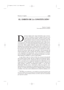 El ámbito de la Constitución - Biblioteca Virtual Miguel de Cervantes
