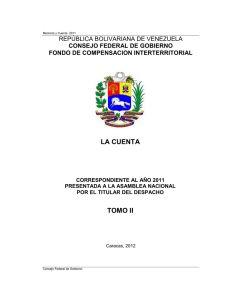 LA CUENTA TOMO II - Transparencia Venezuela