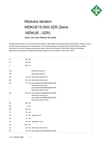 Módulos tándem MDKUE15-500-3ZR (Serie MDKUE..-3ZR)