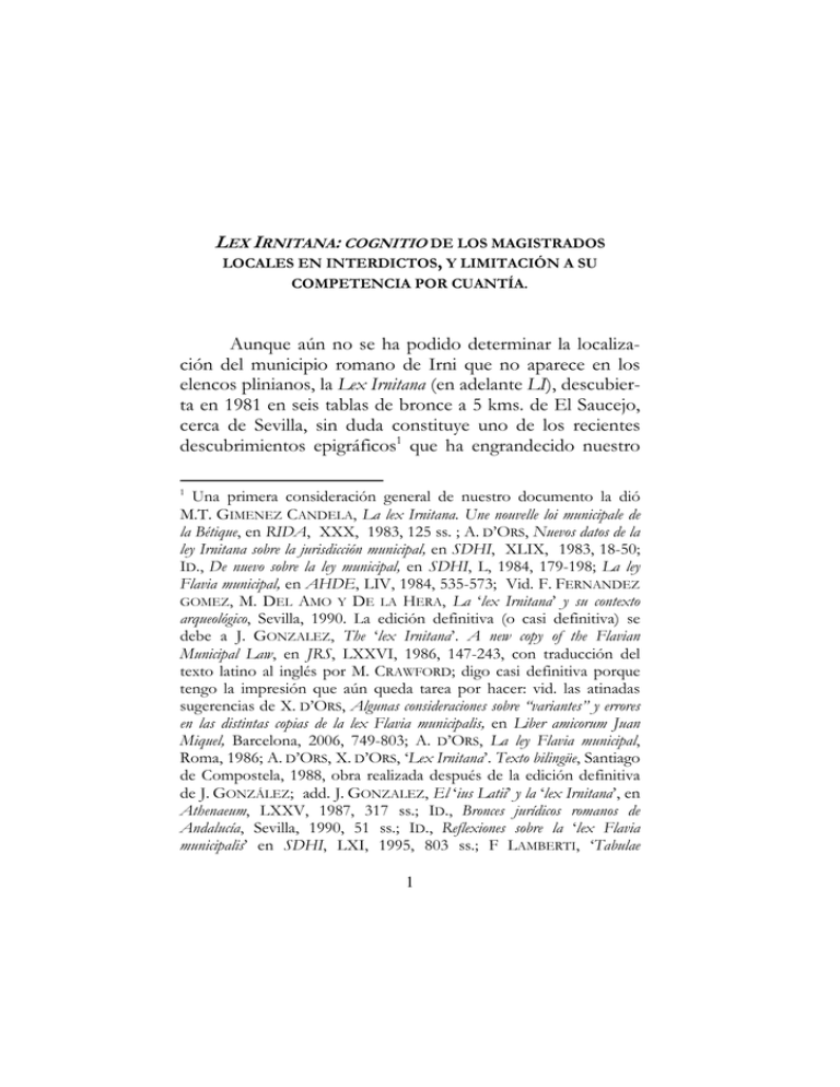 Copia in pdf Teoria e Storia del Diritto Privato Copia in pdf Teoria e Storia del Diritto Privato