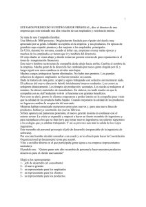 Const. organizacional: Rotación de Personal en Empresa Familiar