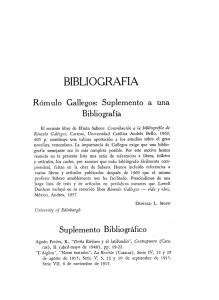 BIBLIOGRAFIA - Revista Iberoamericana