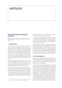 Refinanciaci&oacute;n de empresas en crisis