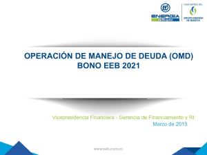Presentación de PowerPoint - Empresa de Energía de Bogotá