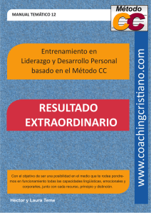 w w w .coachingcristiano.com RESULTADO EXTRAORDINARIO