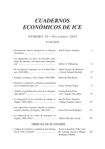 cuadernos económicos de ice