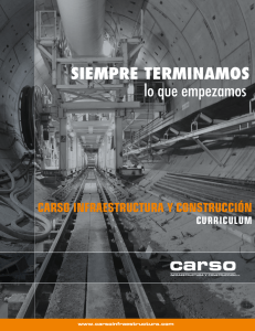 Curriculum Corporativo Carso Infraestructura y Construcción