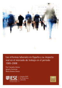 Las reformas laborales en España y su impacto real en el mercado