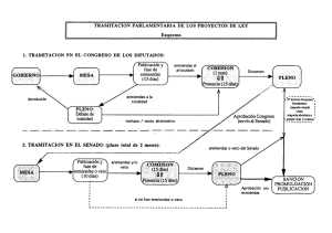 TRAMITACIÓN PARLAMENTARIA DE LOS PROYECTOS DE LEY