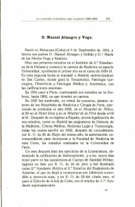 B. Manuel Almagro y Vega.