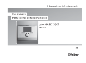 manual de usuario calorMATIC 350f