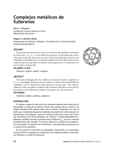 Complejos metálicos de fullerenos