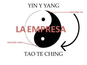 YIN Y YANG TAO TE CHING
