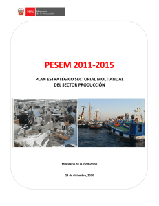 (PESEM) 2011-2015 - Ministerio de la Producción