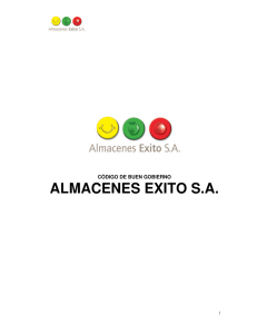 almacenes exito sa - Superintendencia Financiera de Colombia