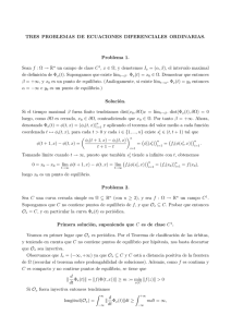 Soluciones de los problemas 5, 6 y 7 de la hoja 5.