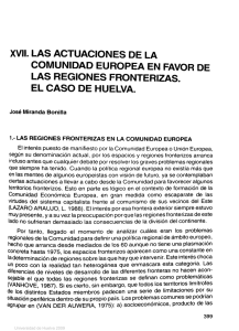 xvii. las actuaciones de la comunidad europea en favor de las